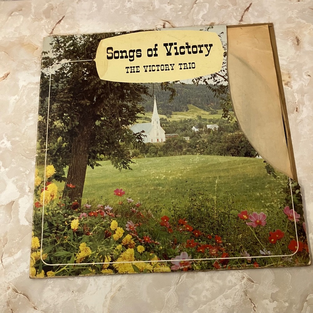 The Victory Trio Songs of Victory Vinyl LP Lark Records LRLP 2265 Gospel Music